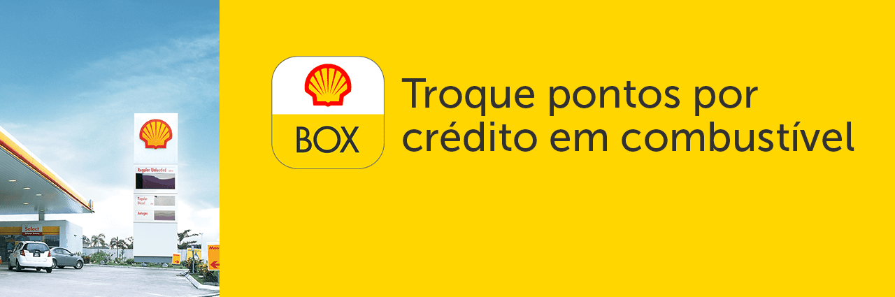 Troque seus pontos por combustível Shell