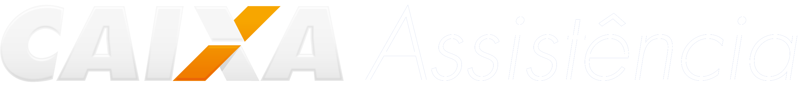 Logo marca no topo Caixa Assistência