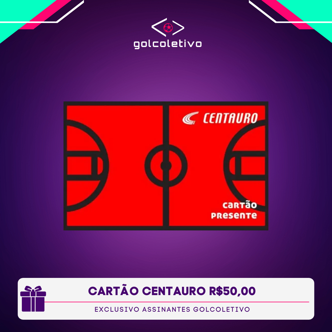 Cartão Presente Centauro R$50