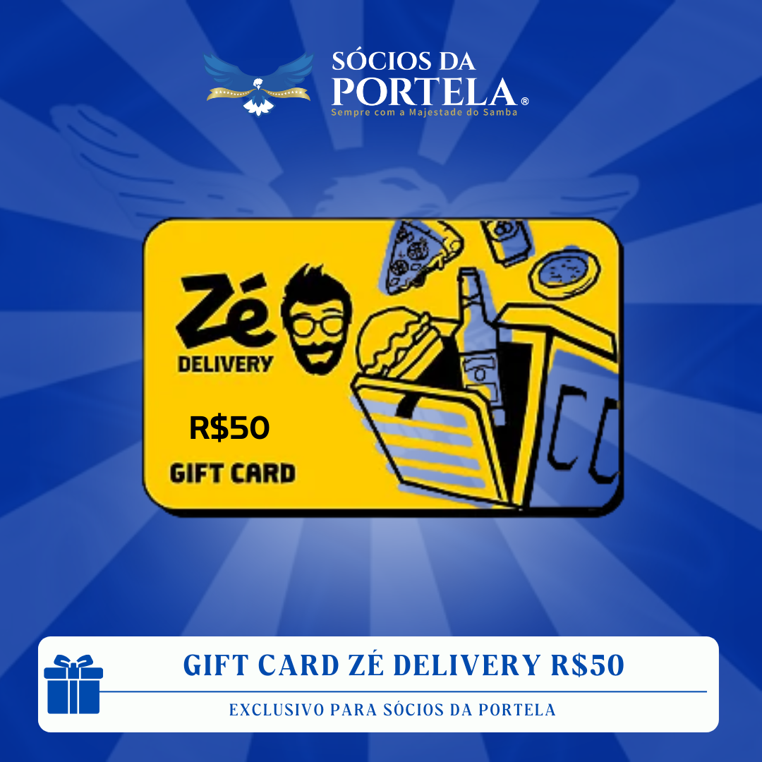 GIFT CARD ZÉ DELIVERY DE R$50