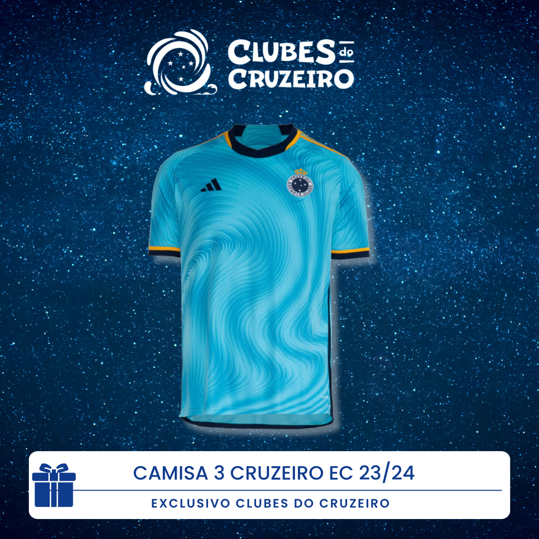 Camisa 3 oficial do Cruzeiro 23 - 24