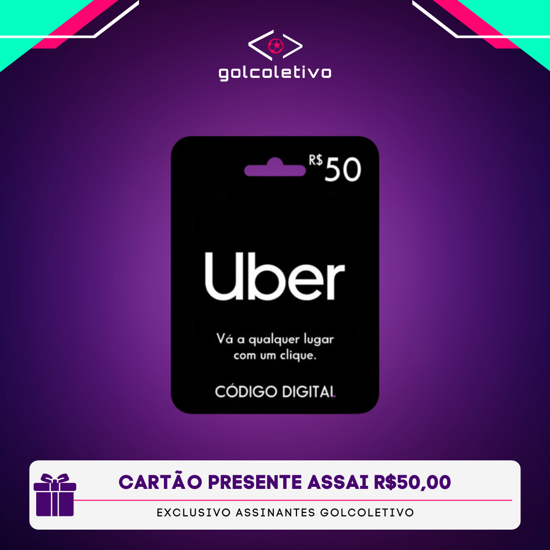 Gift Card Uber R$50