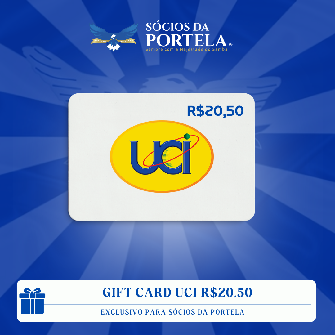 GIFT CARD UCI R$20,50